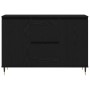 Sideboard con Puertas y Cajones Negro Roble 101,5x35x70 cm de , Aparadores - Ref: Foro24-862147, Precio: 124,32 €, Descuento: %