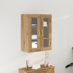 Armario de pared de con puertas de vidrio roble artesanal 69,5x34x90 cm von , Sideboards - Ref: Foro24-862163, Preis: 97,94 €...