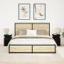 Cabinet de Noche con Luces LED 2 pcs Negro Roble 35x39x55 cm de , Mesitas de noche - Ref: Foro24-862179, Precio: 142,48 €, De...