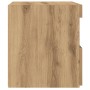 Mesa de Noche con Luces LED en Roble Artesanal 50x40x45 cm de , Mesitas de noche - Ref: Foro24-862182, Precio: 68,38 €, Descu...