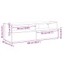 Cabinet de TV Madera Vieja 100x30x30 cm Madera Elaborada von , TV-Möbel - Ref: Foro24-862188, Preis: 61,30 €, Rabatt: %