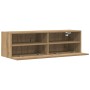 Mueble de Televisión de Roble Artisan 100x30x30 cm de Madera Elaborada von , TV-Möbel - Ref: Foro24-862190, Preis: 56,69 €, R...