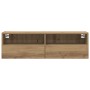 Mueble de Televisión de Roble Artisan 100x30x30 cm de Madera Elaborada von , TV-Möbel - Ref: Foro24-862190, Preis: 56,69 €, R...