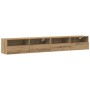 Gabinetes de TV 2 pcs de roble artesanal 100x30x30 cm de madera elaborada von , TV-Möbel - Ref: Foro24-862191, Preis: 102,77 ...