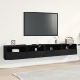 Gabinetes de Pared para TV 2 pcs Negro Roble 100x30x30 cm Madera Elaborada von , TV-Möbel - Ref: Foro24-862193, Preis: 105,69...