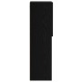 Cabinet de TV LED  Negro Roble 30,5x30x102 cm Madera elaborada | Foro24.es | Tu tienda online para hogar, jardín y más Foro24.es