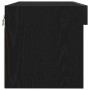 Mueble de TV de pared con luces LED Roble negro 80x30x30 cm | Foro24.es | Tu tienda online para hogar, jardín y más Foro24.es