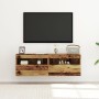Muebles para TV con luces LED 2 piezas Madera antigua 60x30x40 cm von , TV-Möbel - Ref: Foro24-862207, Preis: 87,81 €, Rabatt...