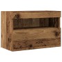 Muebles para TV con luces LED 2 piezas Madera antigua 60x30x40 cm von , TV-Möbel - Ref: Foro24-862207, Preis: 87,81 €, Rabatt...