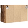 Mueble de TV de pared con luces LED Madera vieja 60x30x40 cm von , TV-Möbel - Ref: Foro24-862206, Preis: 54,47 €, Rabatt: %