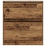Armario para Zapatos con Cajón Abatible Madera Vieja 80x21x87,5 cm by , Shoe racks and shoe organizers - Ref: Foro24-862214, ...