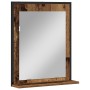 Espejo de baño madera envejecida 50x12x60 cm madera de ingeniería by , bathroom vanities - Ref: Foro24-862220, Price: 46,81 €...