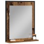 Espejo de baño madera envejecida 50x12x60 cm madera de ingeniería by , bathroom vanities - Ref: Foro24-862220, Price: 46,81 €...