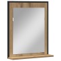 Espejo de baño Roble Artesanal 50x12x60 cm Madera elaborada von , Badezimmerwaschtische - Ref: Foro24-862221, Preis: 43,58 €,...