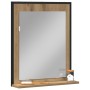Espejo de baño Roble Artesanal 50x12x60 cm Madera elaborada von , Badezimmerwaschtische - Ref: Foro24-862221, Preis: 43,58 €,...
