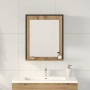 Espejo de baño Roble Artesanal 50x12x60 cm Madera elaborada von , Badezimmerwaschtische - Ref: Foro24-862221, Preis: 43,58 €,...
