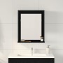 Espejo de baño Negro Roble 50x12x60 cm Madera elaborada von , Badezimmerwaschtische - Ref: Foro24-862222, Preis: 45,08 €, Rab...