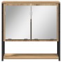 Armario Espejo de Baño Roble Artesanal 60x16x60 cm Madera Elaborada by , bathroom vanities - Ref: Foro24-862224, Price: 52,53...