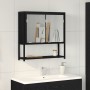 Espejo-Cabinet para Baño Roble Negro 60x16x60 cm Madera de ingeniería | Foro24.es | Tu tienda online para hogar, jardín y más Foro24.es