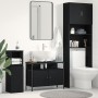 Mueble de baño Negro Roble 80x30x60 cm Madera de Ingeniería by , bathroom vanities - Ref: Foro24-862237, Price: 71,12 €, Disc...