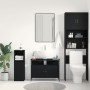 Mueble de baño Negro Roble 80x30x60 cm Madera de Ingeniería by , bathroom vanities - Ref: Foro24-862237, Price: 71,12 €, Disc...