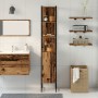 Armario de baño Madera Vieja 33x33x185,5 cm Madera de Ingeniería by , bathroom vanities - Ref: Foro24-862238, Price: 80,34 €,...