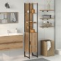 Armario de baño de roble artesanal 33x33x185,5 cm de madera elaborada von , Badezimmerwaschtische - Ref: Foro24-862239, Preis...