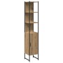 Armario de baño de roble artesanal 33x33x185,5 cm de madera elaborada von , Badezimmerwaschtische - Ref: Foro24-862239, Preis...