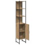 Armario de baño de roble artesanal 33x33x185,5 cm de madera elaborada von , Badezimmerwaschtische - Ref: Foro24-862239, Preis...