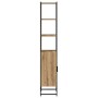 Armario de baño de roble artesanal 33x33x185,5 cm de madera elaborada von , Badezimmerwaschtische - Ref: Foro24-862239, Preis...