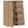 Aparador Artesano de Roble 60x31x84 cm Madera Elaborada de , Aparadores - Ref: Foro24-862265, Precio: 101,98 €, Descuento: %