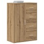 Aparador Artesano de Roble 60x31x84 cm Madera Elaborada de , Aparadores - Ref: Foro24-862265, Precio: 101,98 €, Descuento: %