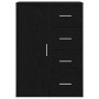Aparador Negro de Roble 60x31x84 cm Madera Elaborada de , Aparadores - Ref: Foro24-862266, Precio: 105,21 €, Descuento: %