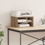 Soporte para impresora  Roble artesanal 40x32x22,5 cm Madera elaborada | Foro24.es | Tu tienda online para hogar, jardín y más Foro24.es