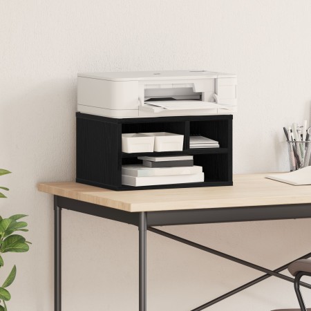 Soporte para Impresora  Negro Roble 40x32x22,5 cm Madera Fabricada | Foro24.es | Tu tienda online para hogar, jardín y más Foro24.es