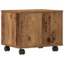 Soporte para Impresora con Ruedas Madera Antigua 41x32x33,5 cm von , Drucker unterstützt - Ref: Foro24-862276, Preis: 41,04 €...