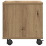 Soporte para impresora con ruedas Roble Artesano 41x32x33,5 cm von , Drucker unterstützt - Ref: Foro24-862277, Preis: 41,44 €...