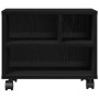 Soporte para impresora  con ruedas roble negro 41x32x34.5 cm | Foro24.es | Tu tienda online para hogar, jardín y más Foro24.es