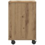 Soporte para Impresora con Ruedas Roble Artisan 41x32x48 cm von , Drucker unterstützt - Ref: Foro24-862280, Preis: 49,11 €, R...