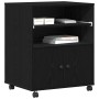 Soporte para Impresora con Ruedas de Madera Negra 60x48x74 cm von , Drucker unterstützt - Ref: Foro24-862287, Preis: 103,81 €...