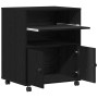 Soporte para Impresora con Ruedas de Madera Negra 60x48x74 cm von , Drucker unterstützt - Ref: Foro24-862287, Preis: 103,81 €...