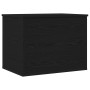 Caja de almacenamiento con tapa Madera negra 60x42x46 cm Madera de ingeniería by , Storage trunks - Ref: Foro24-862290, Price...
