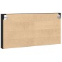 Mueble de exhibición montado en la pared de en madera de roble negro by , Shelves and shelves - Ref: Foro24-862296, Price: 48...