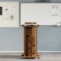 Podio de Conferencias con Ruedas de Madera Vieja y Madera Elaborada de , Escritorios - Ref: Foro24-862297, Precio: 130,01 €, ...