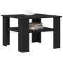 Mesa de café negra de roble 60x60x42 cm, hecha de madera von , Couchtisch - Ref: Foro24-862406, Preis: 52,51 €, Rabatt: %