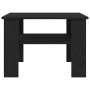 Mesa de café negra de roble 60x60x42 cm, hecha de madera von , Couchtisch - Ref: Foro24-862406, Preis: 52,51 €, Rabatt: %