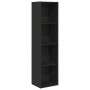 Gabinete de Libros/Gabinete de TV Roble Negro 36x30x143 cm von , Regale und Regale - Ref: Foro24-862409, Preis: 72,88 €, Raba...
