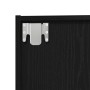 Gabinete de Libros/Gabinete de TV Roble Negro 36x30x143 cm von , Regale und Regale - Ref: Foro24-862409, Preis: 72,88 €, Raba...