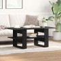 Mesa de café Negro Roble 102x55x42 cm Madera elaborada by , Coffee table - Ref: Foro24-862432, Price: 68,12 €, Discount: %