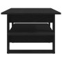 Mesa de café Negro Roble 102x55x42 cm Madera elaborada by , Coffee table - Ref: Foro24-862432, Price: 68,12 €, Discount: %